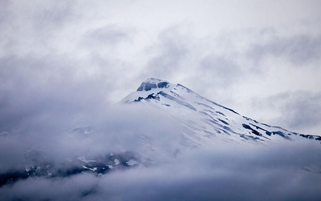 Snowcapped Ruapehu